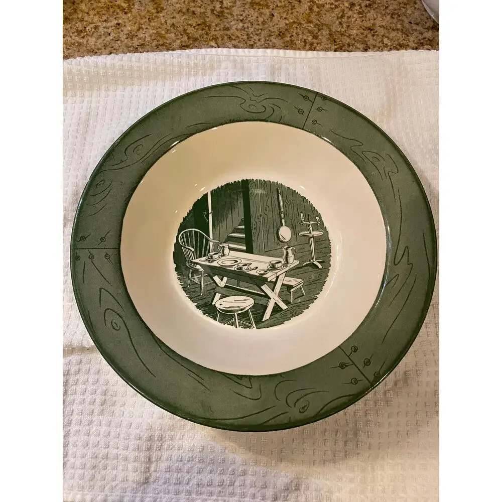 Colonial Homestead 10 inch serving bowl